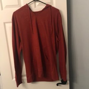 Red American Rag long sleeve hoodie